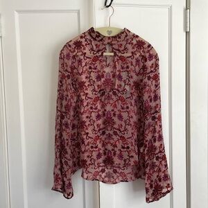 For Love and Lemons Long sleeve Saffron Blouse